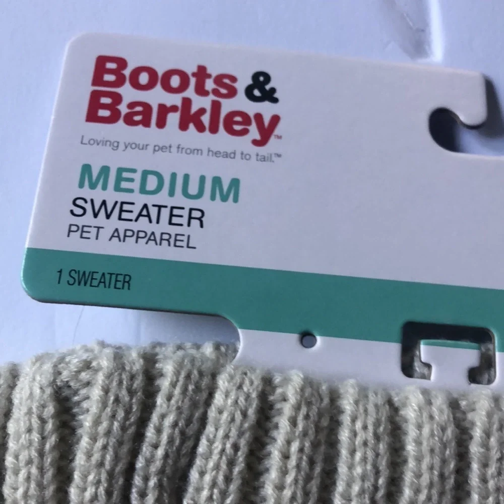 Boots Barkley cable knit turtle neck sweater M